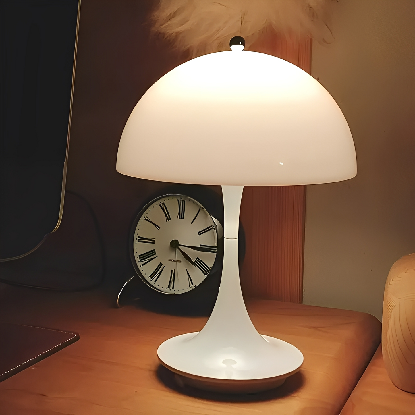 Mimi – Wiederaufladbare Tischlampe in Pilzform mit Berührungsfunktion