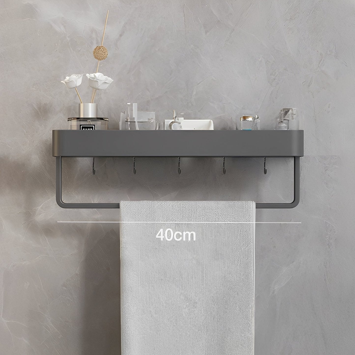AeroShelf – Wandregal für das Bad ohne Bohren