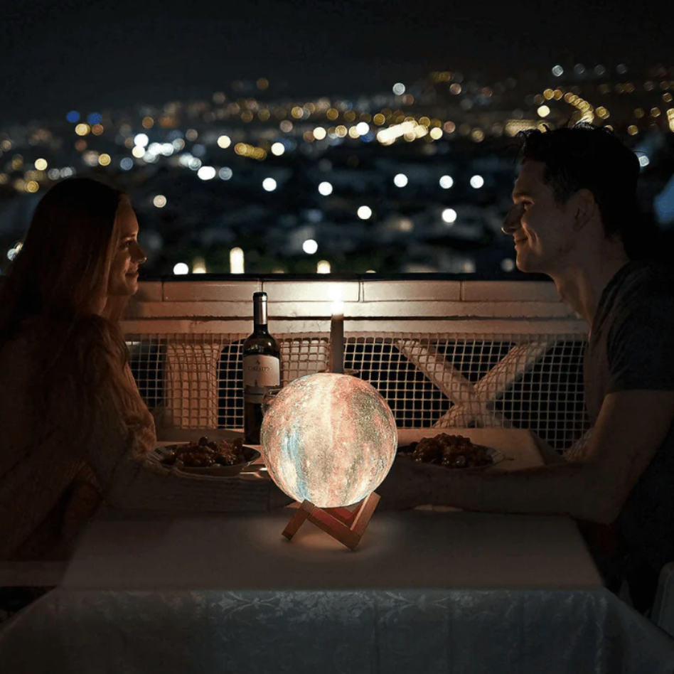 StarAura – Nachtlampe mit Sternenhimmel & Touch-Steuerung