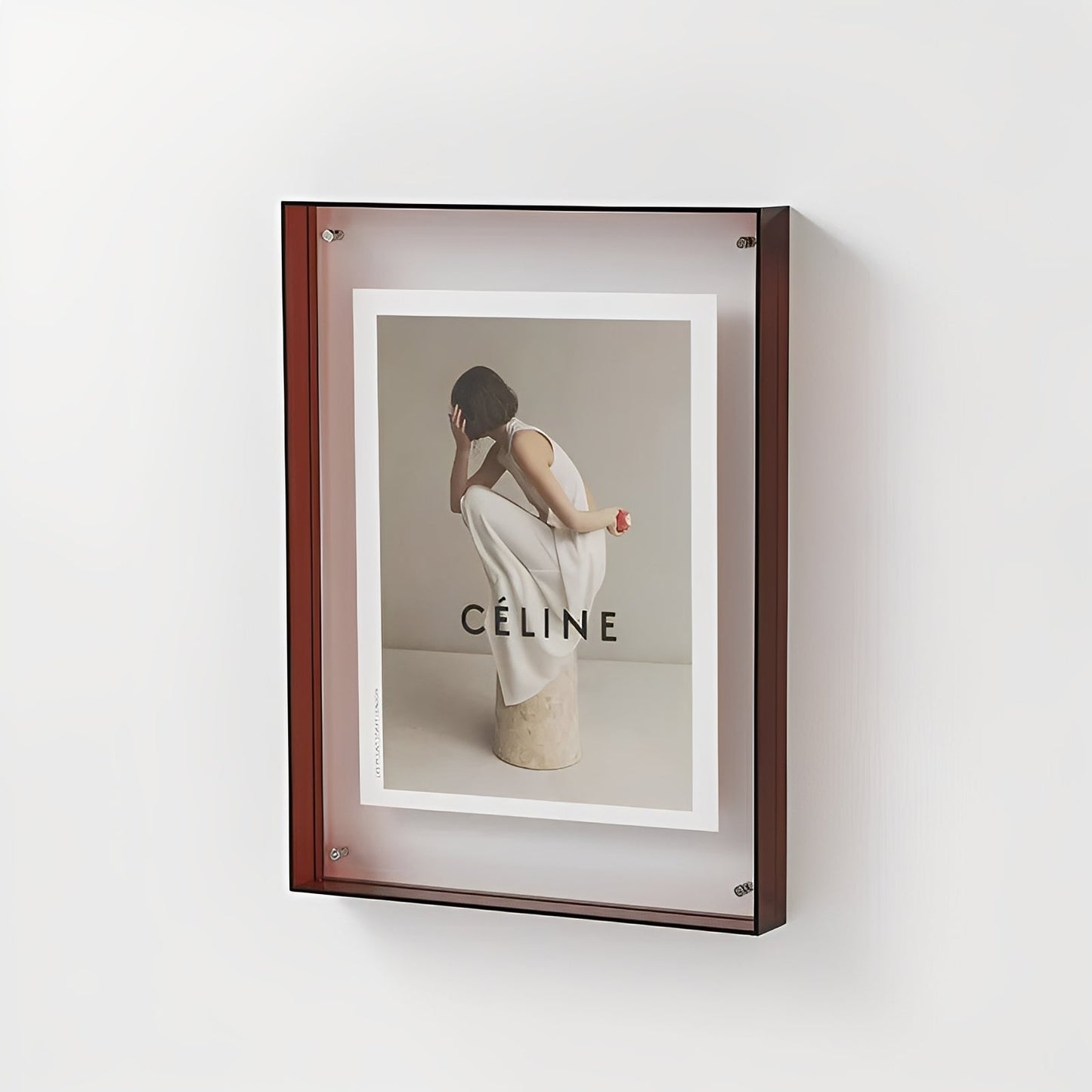Clara – Durchsichtiger DIY-Bilderrahmen aus Acryl