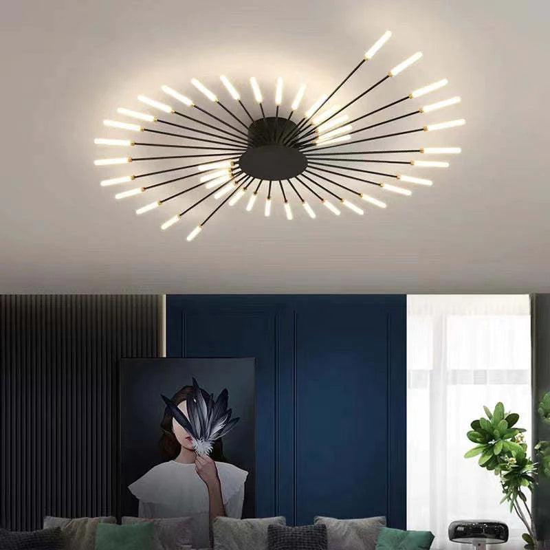 FireGlow – Deckenlampe mit funkelndem Feuerwerk-Design
