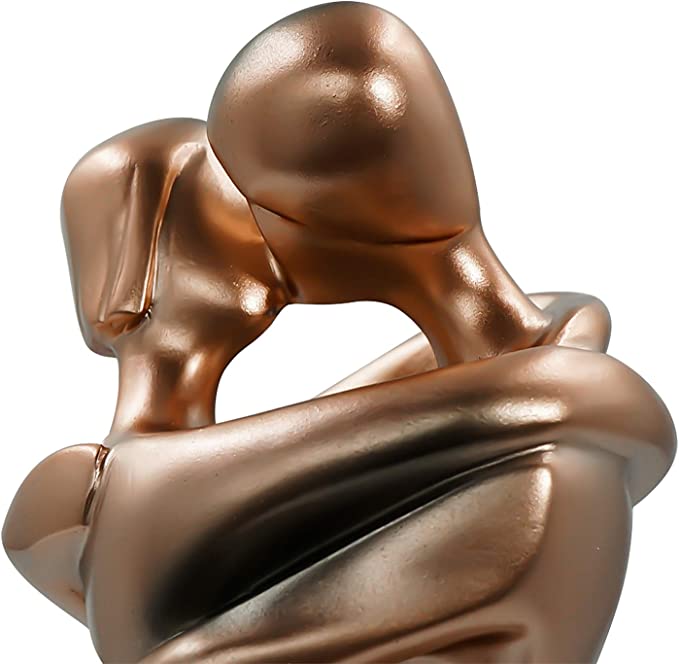 Nalaya – Paar-Skulptur aus Harz