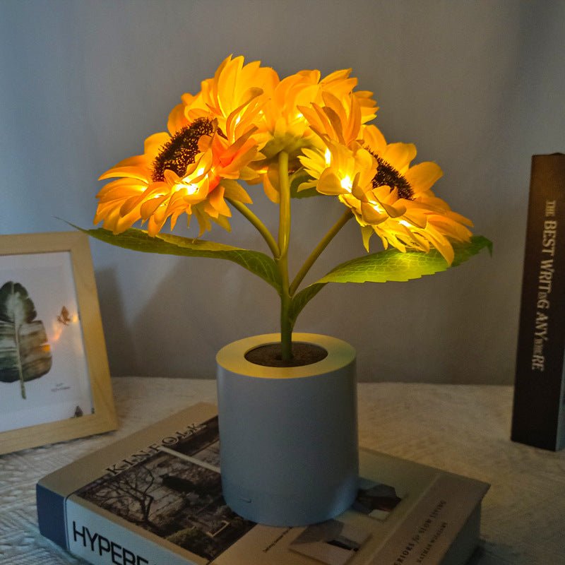 Solvyn – Schimmernde Sonnenblumenlampe
