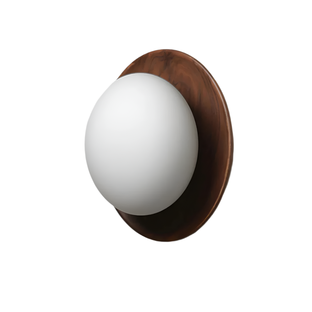 Miley – Nordische Tangyuan Holz-Wandlampe