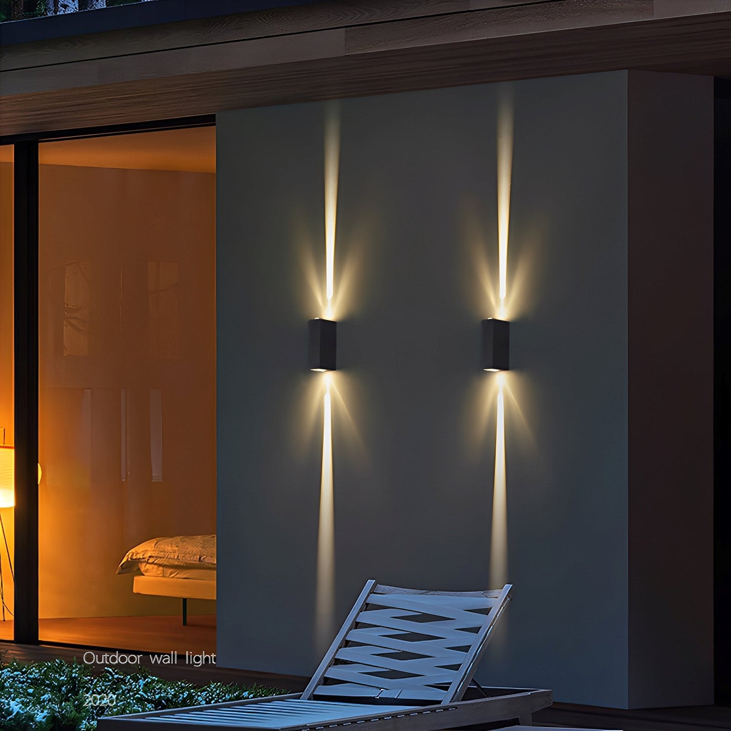 Laura – Wettergeschützte LED Außenwandlampe