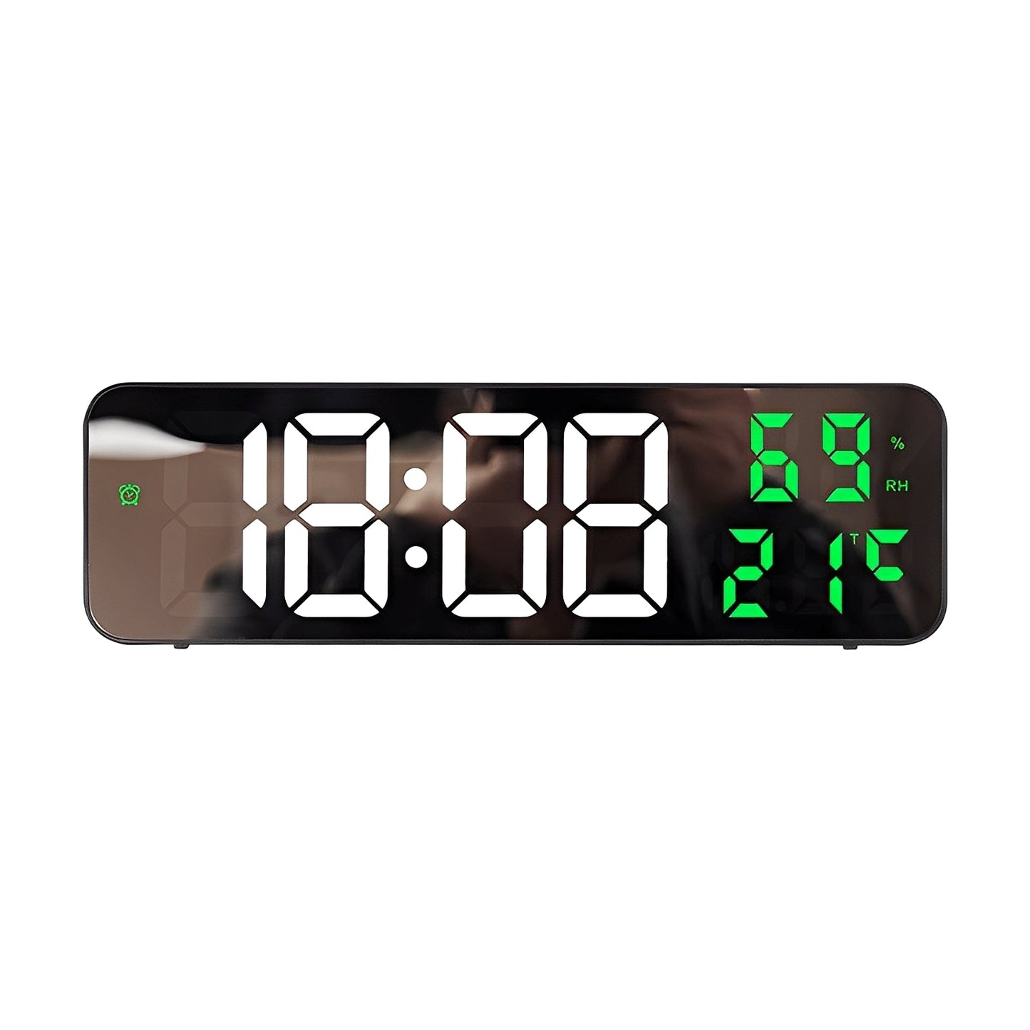 Nairo – LED-Wanduhr in digitaler Ausführung