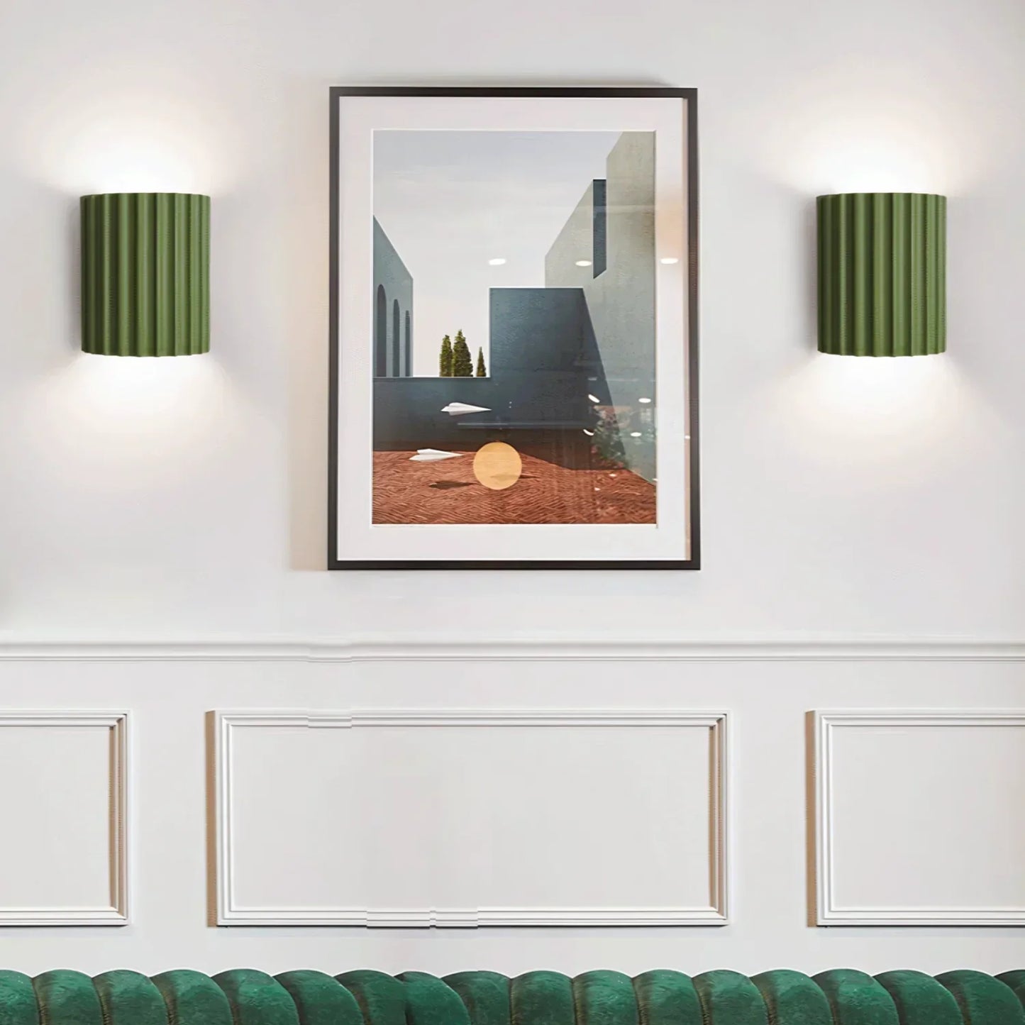 Theo – Nordic Style Resin Wandleuchte