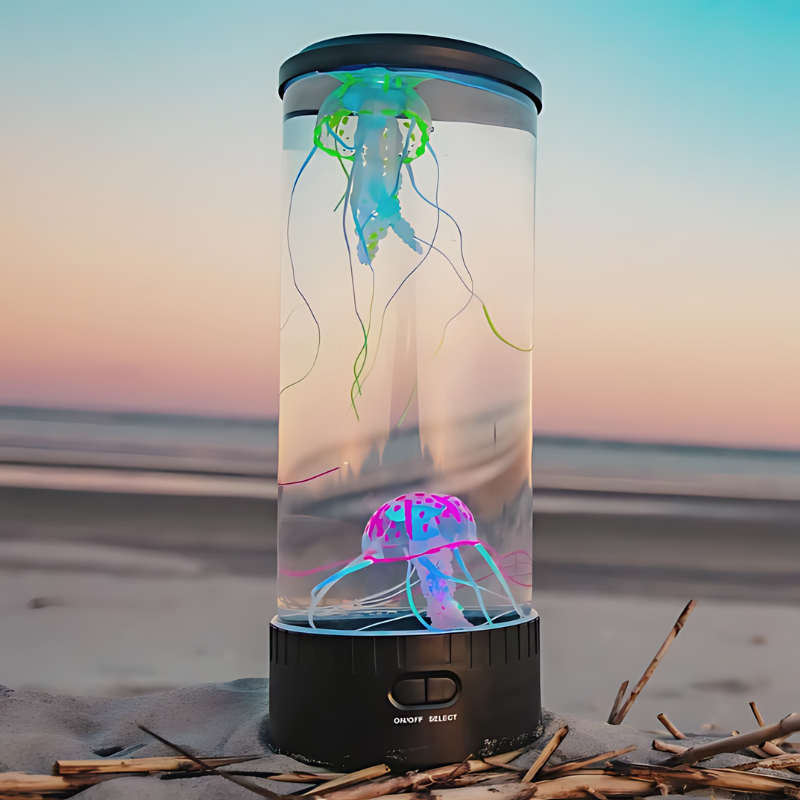 Lunaflow – LED-Tischlampe mit Quallen für zauberhafte Momente