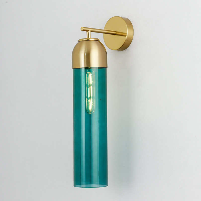 Elowen – Kunst-Glas Wandleuchte