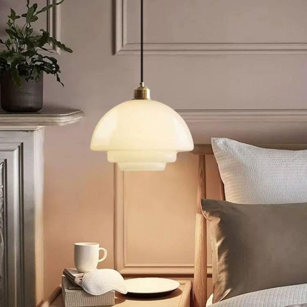 Dustin – Elegante Art Deco Hängeleuchte
