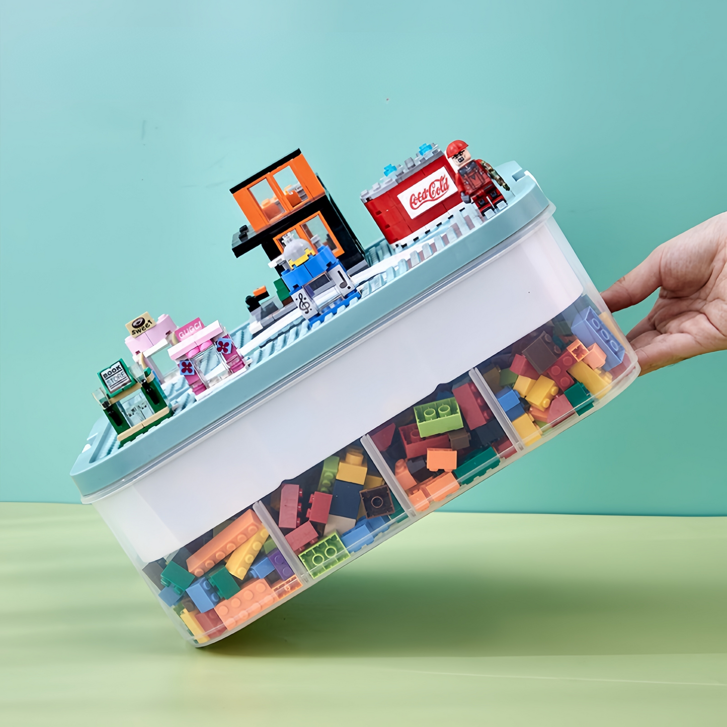 OrdiStack – Stapelbarer Organizer für Spielzeug und Kleinkram