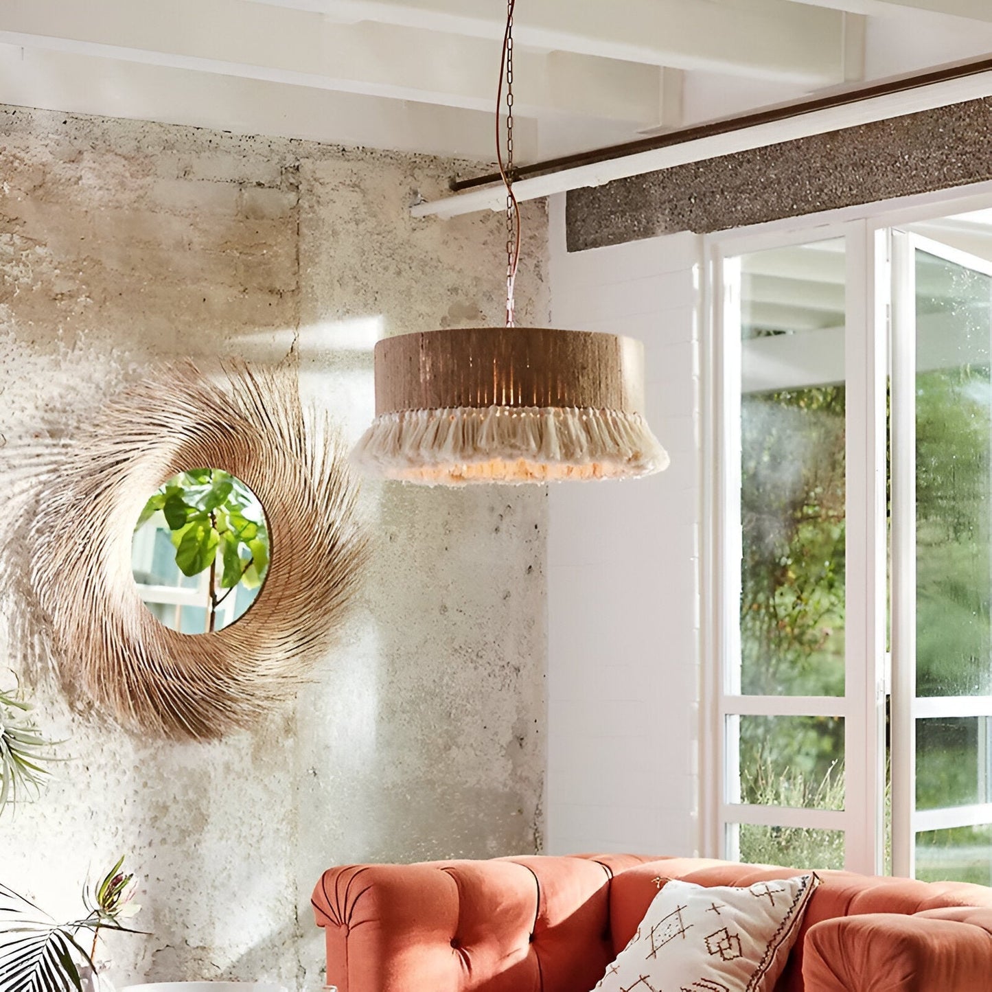 Raya – Boho Vintage Hängeleuchte