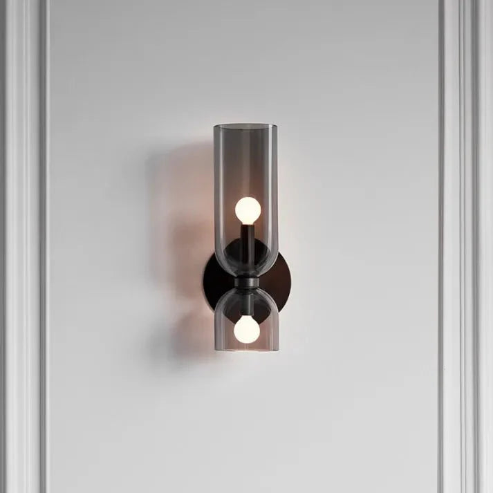 DuoGlas – Doppelköpfige LED-Wandleuchte