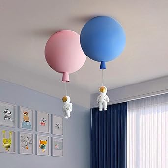 AstroMond – Moderne LED-Mondlampe mit Astronauten-Dekor