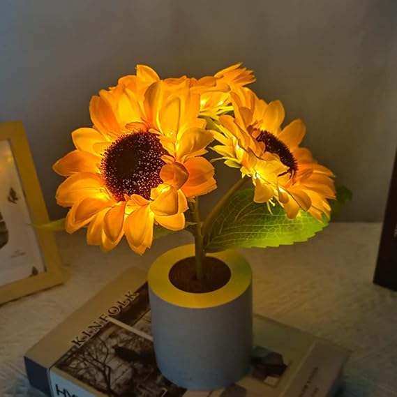 Solvyn – Schimmernde Sonnenblumenlampe