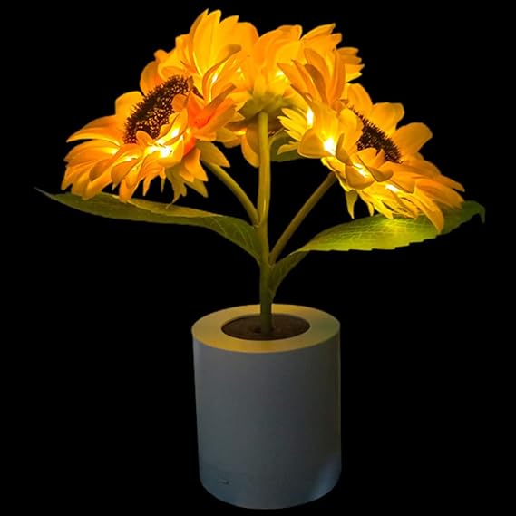 Solvyn – Schimmernde Sonnenblumenlampe