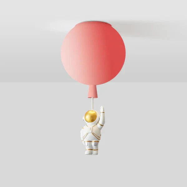 AstroMond – Moderne LED-Mondlampe mit Astronauten-Dekor