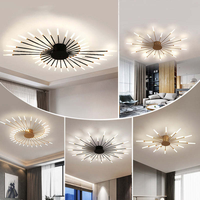 FireGlow – Deckenlampe mit funkelndem Feuerwerk-Design