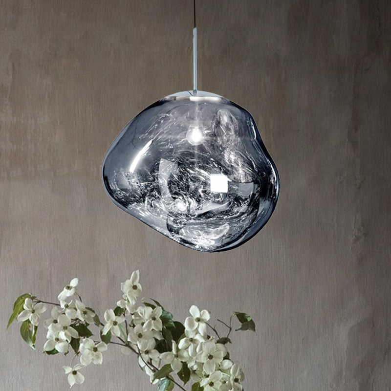 Edna – Hängelampe mit Unregelmäßigem Glaslook