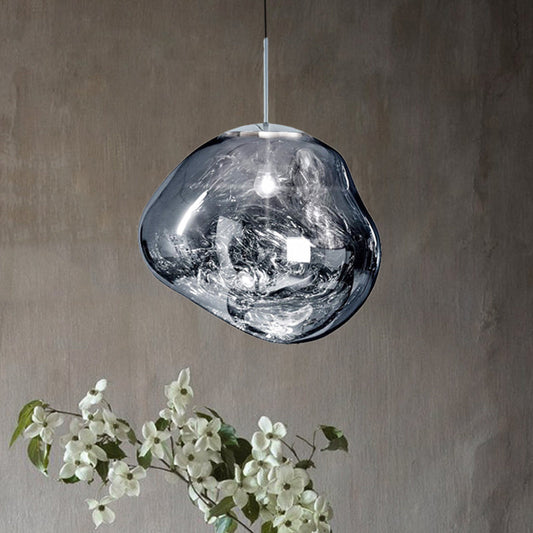 Edna – Hängelampe mit Unregelmäßigem Glaslook