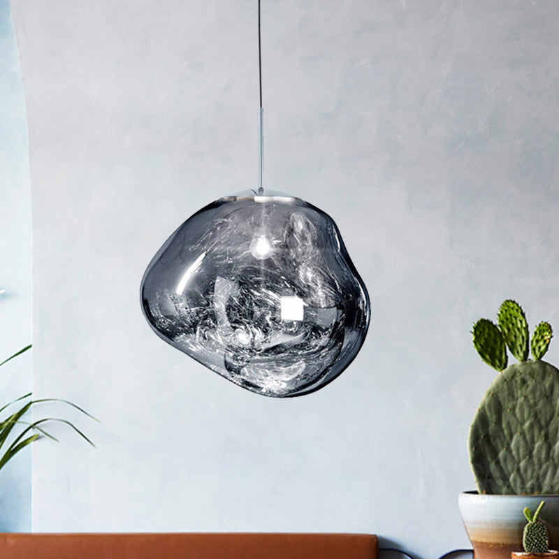Edna – Hängelampe mit Unregelmäßigem Glaslook