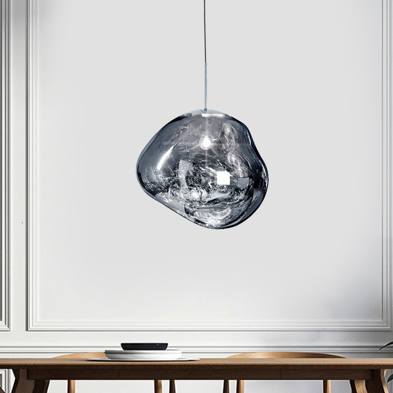 Edna – Hängelampe mit Unregelmäßigem Glaslook