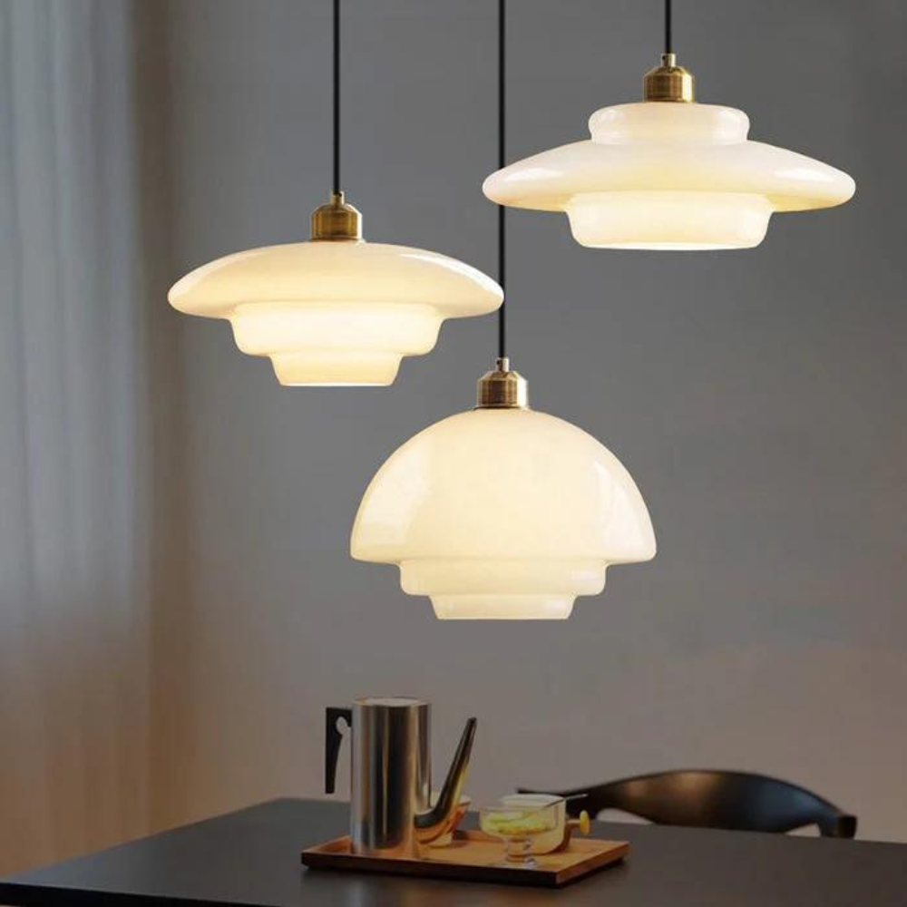 Dustin – Elegante Art Deco Hängeleuchte