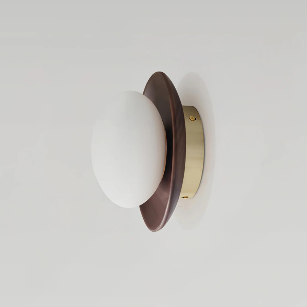 Miley – Nordische Tangyuan Holz-Wandlampe
