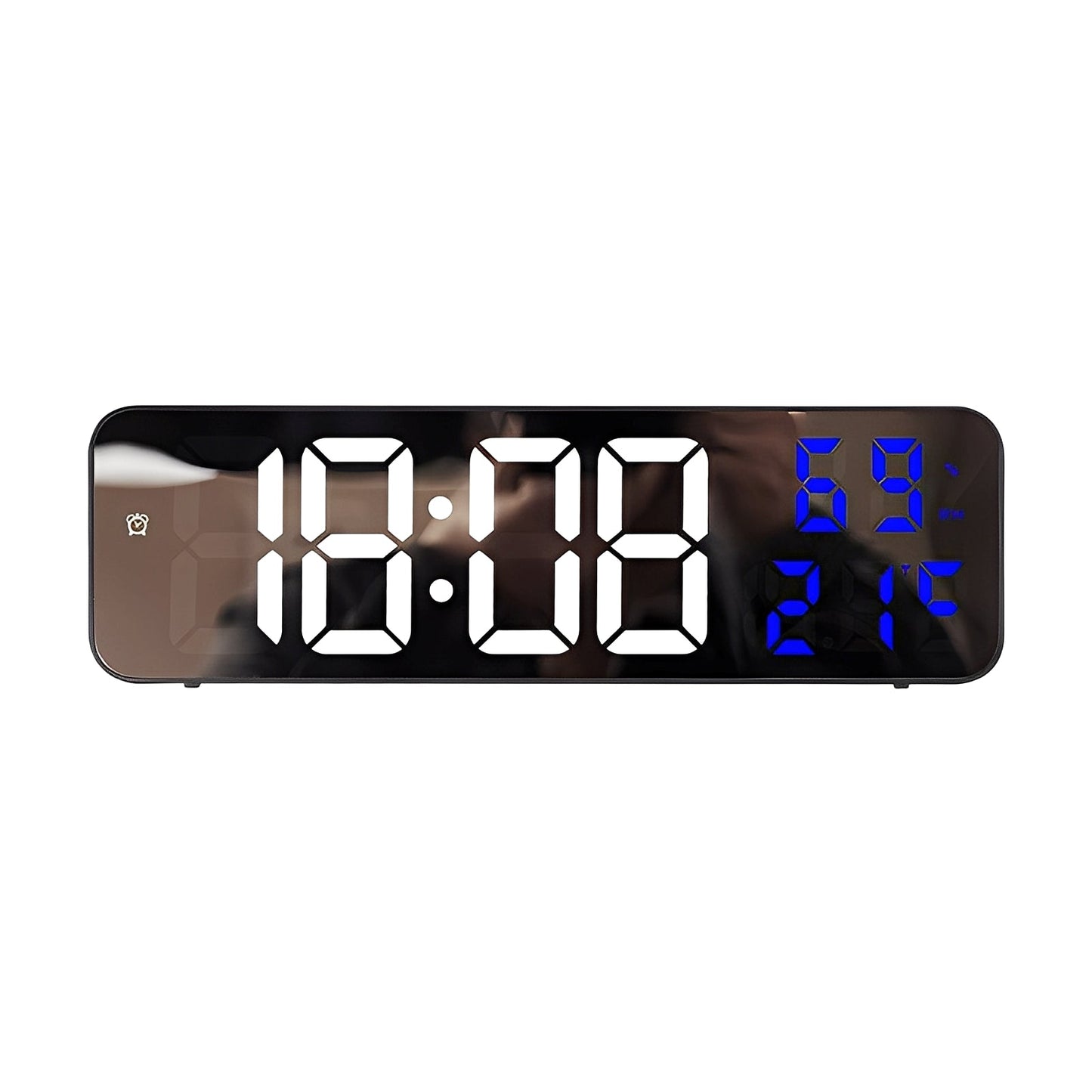 Nairo – LED-Wanduhr in digitaler Ausführung