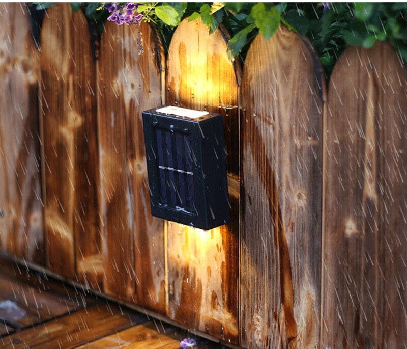 Nordic Glow - Solarbetriebene Terrassen-Wandleuchte
