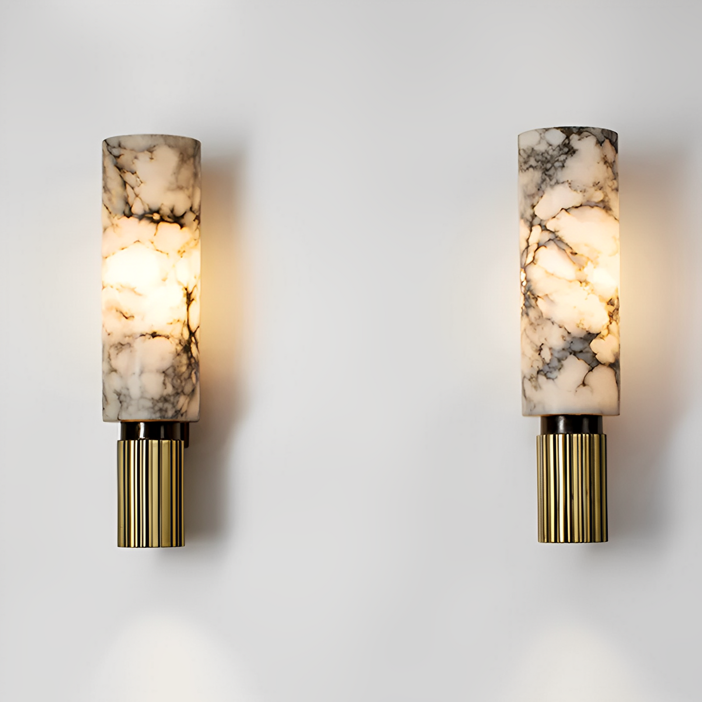 Valeria – Wandlampe in Marmoroptik für edle Akzente