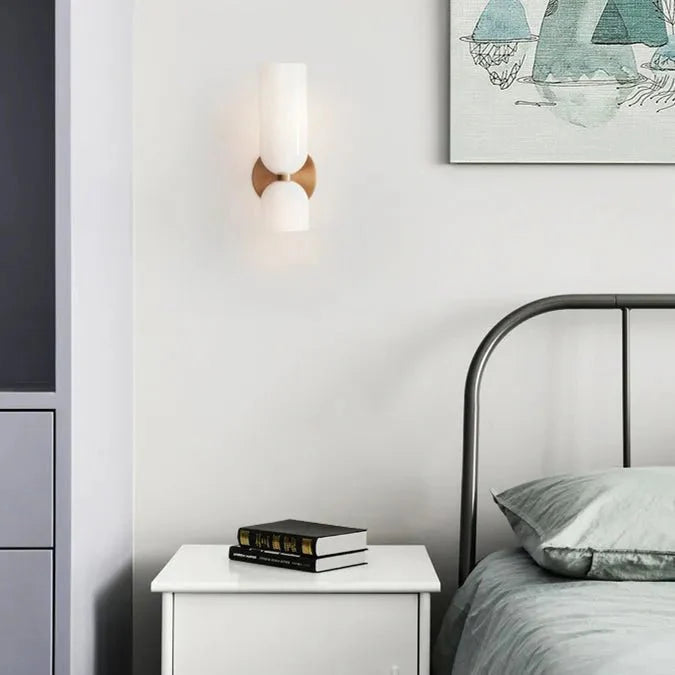 DuoGlas – Doppelköpfige LED-Wandleuchte