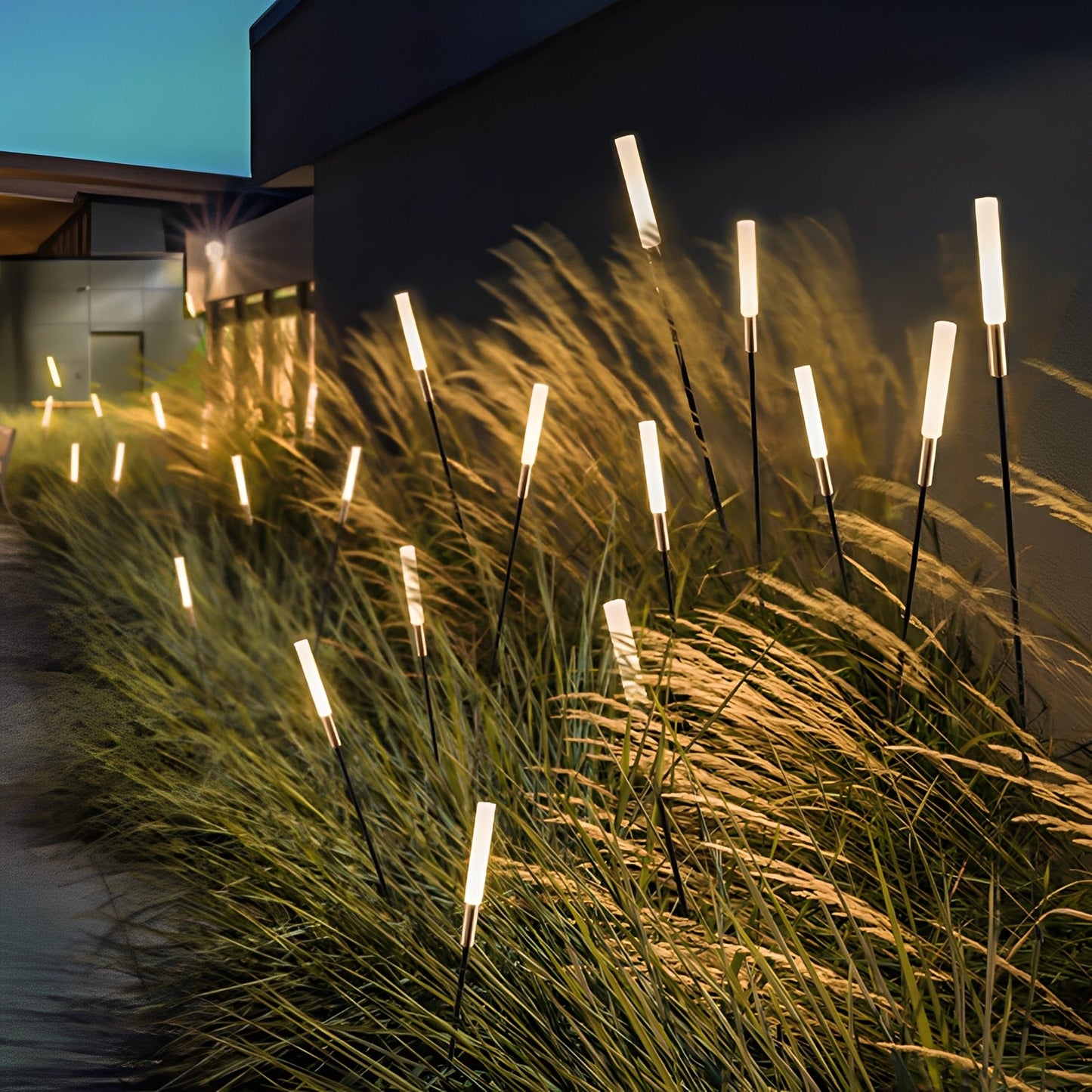 Steven – Solar Schilfrohr Gartenlicht