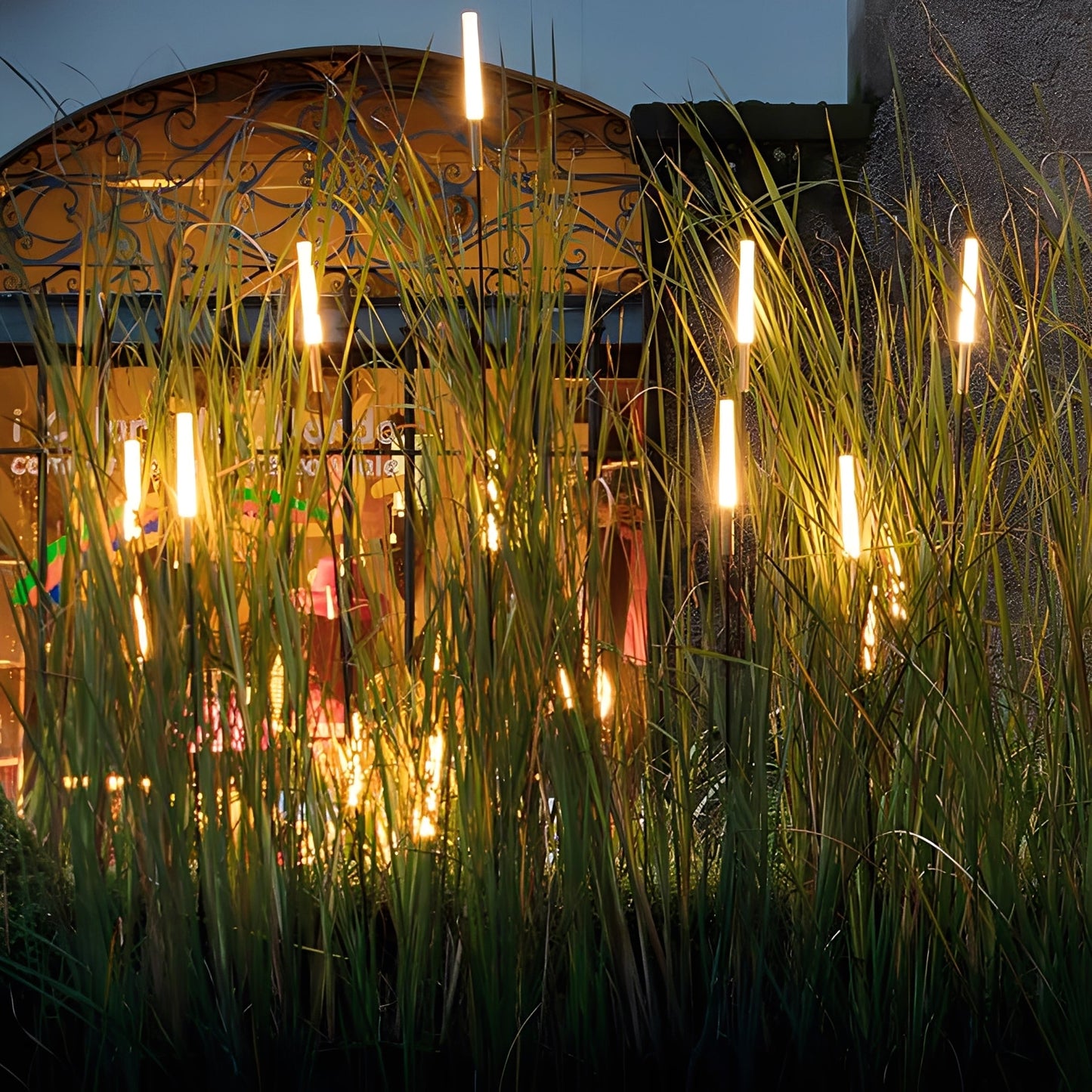 Steven – Solar Schilfrohr Gartenlicht