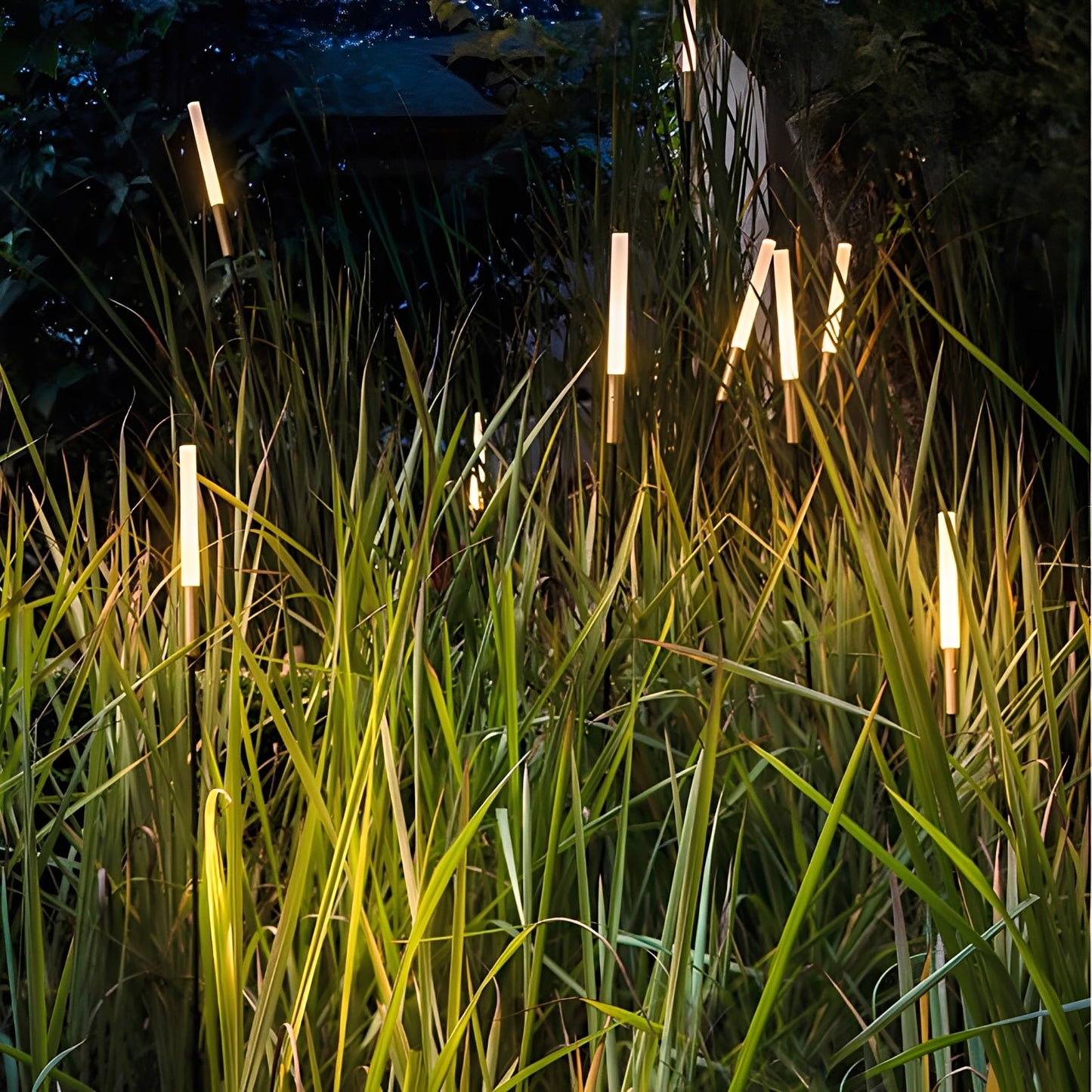 Steven – Solar Schilfrohr Gartenlicht