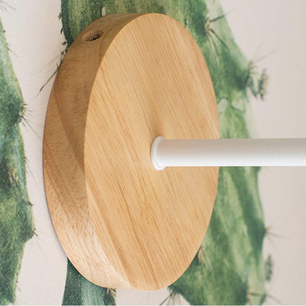 Vogel – Einfache halbkreisförmige Holz-Wandleuchte