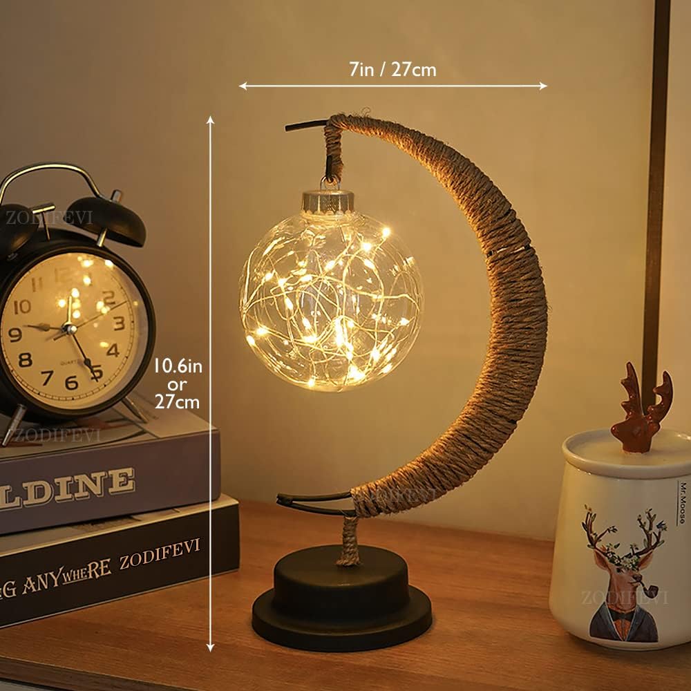 MondMagie – Verzauberte LED-Mondlampe mit sanftem Schimmer