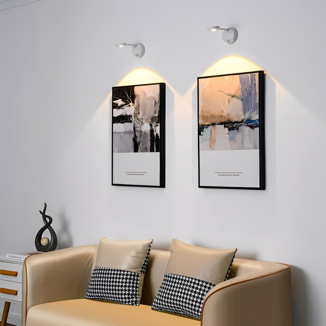 LumiSpot – Drahtlose LED-Wandleuchte mit Batterie