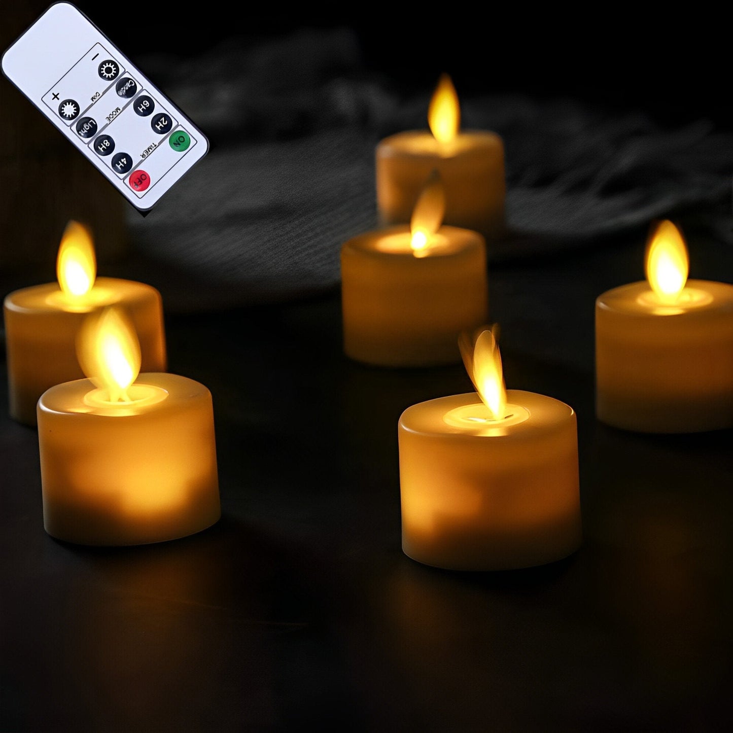GlowFlicker – Flackernde Kerzen