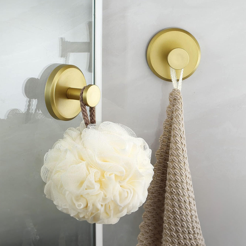 BathroomBuddy – Saugnapfhaken-Set für Bad & Küche (2 Stück)