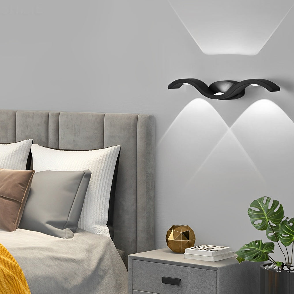 Emiko – Einfache LED Außenwandlampe