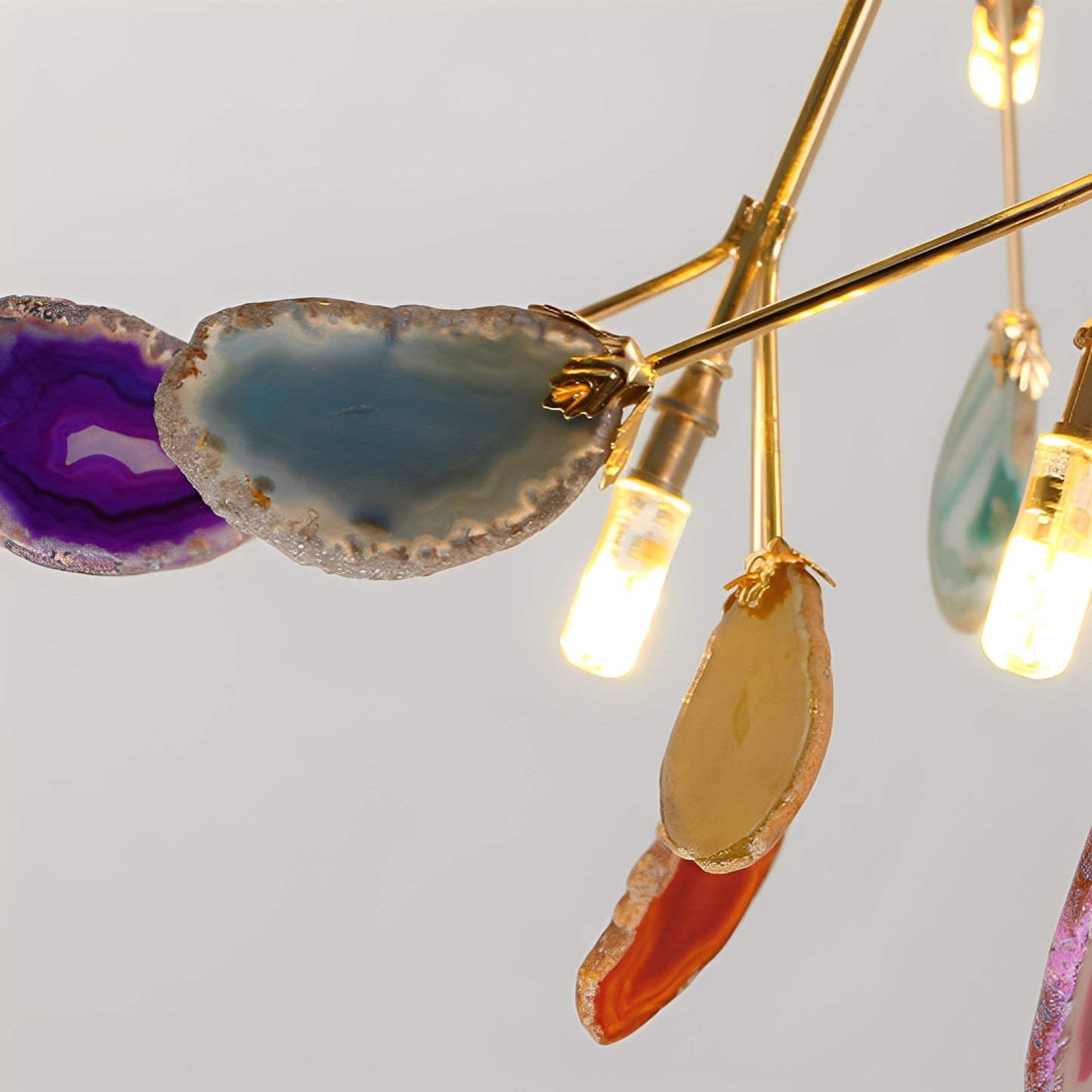 Adrian – Kreativer LED-Deckenleuchter aus Onyx-Stein