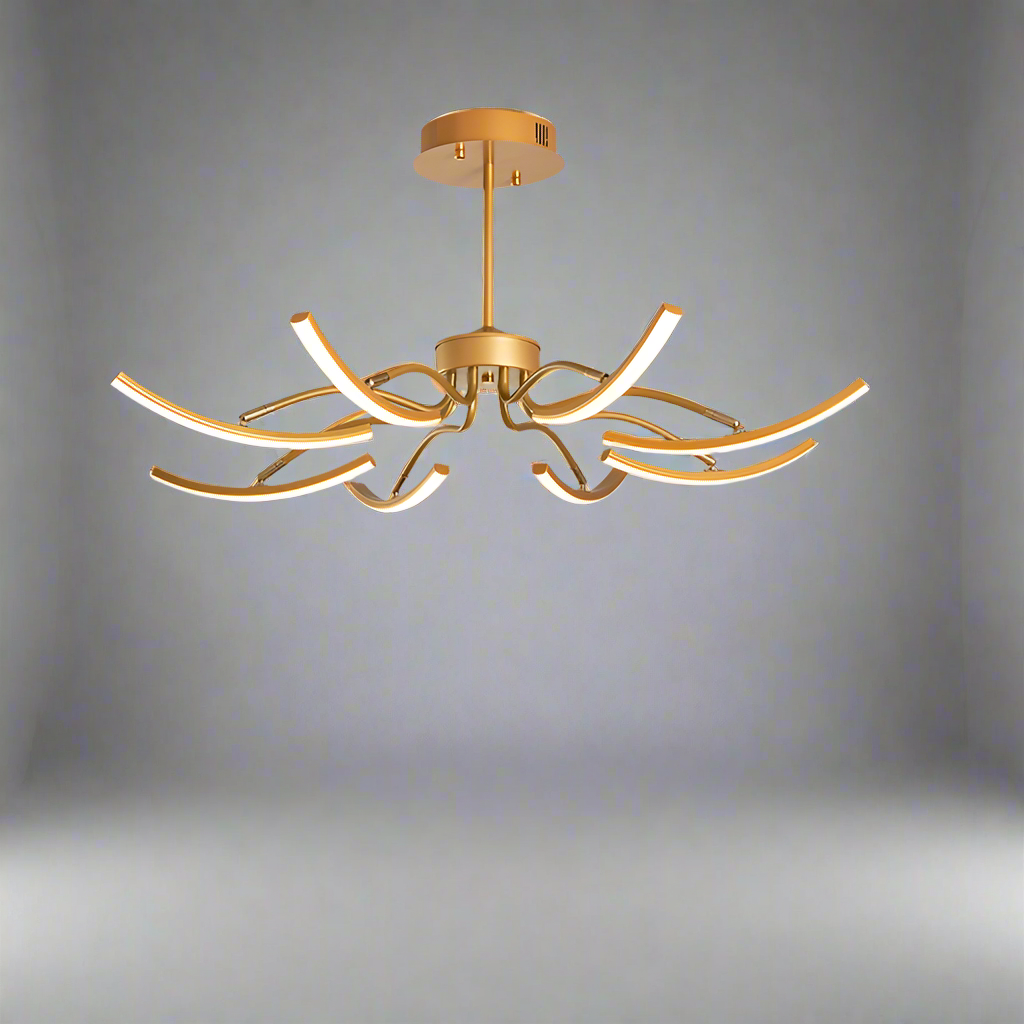 Lustra – Moderne Lampe für die Decke mit stilvollem Look für schicke Wohnbereiche