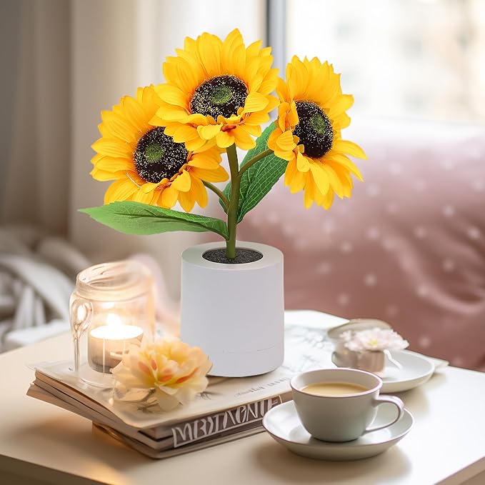 Solvyn – Schimmernde Sonnenblumenlampe