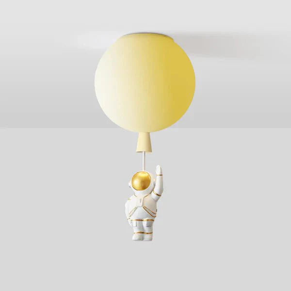 AstroMond – Moderne LED-Mondlampe mit Astronauten-Dekor