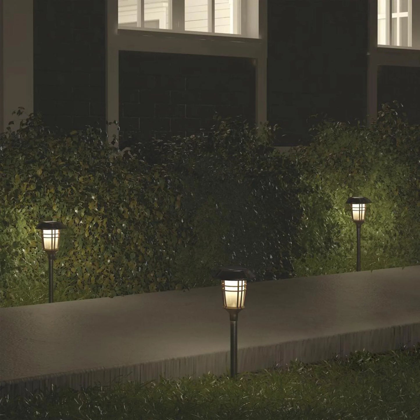 Miyu – Solar-LED-Licht für den Garten im Streifenstil
