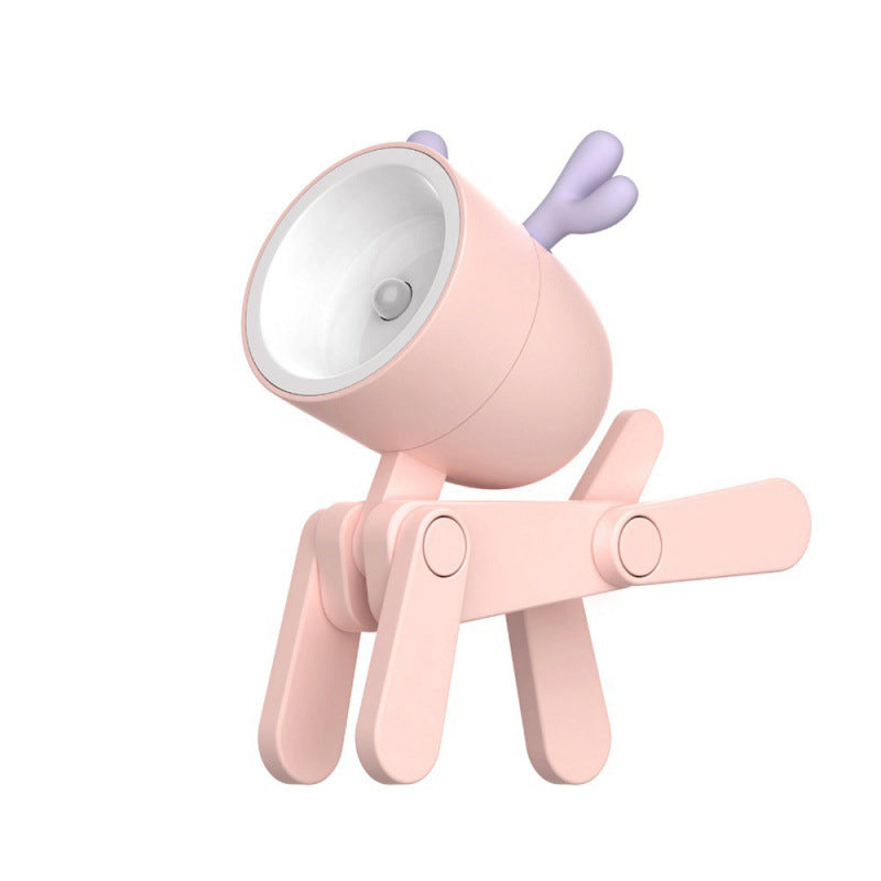 CartoonGlow – Mini-Tier-Nachtlicht mit Handyhalter