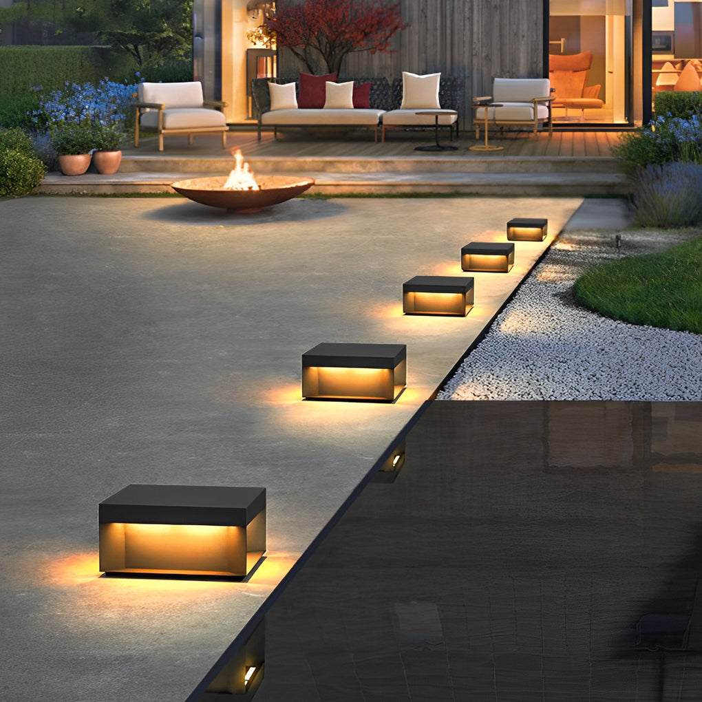 Yara – Quadratische LED-Außenlaterne