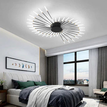 FireGlow – Deckenlampe mit funkelndem Feuerwerk-Design