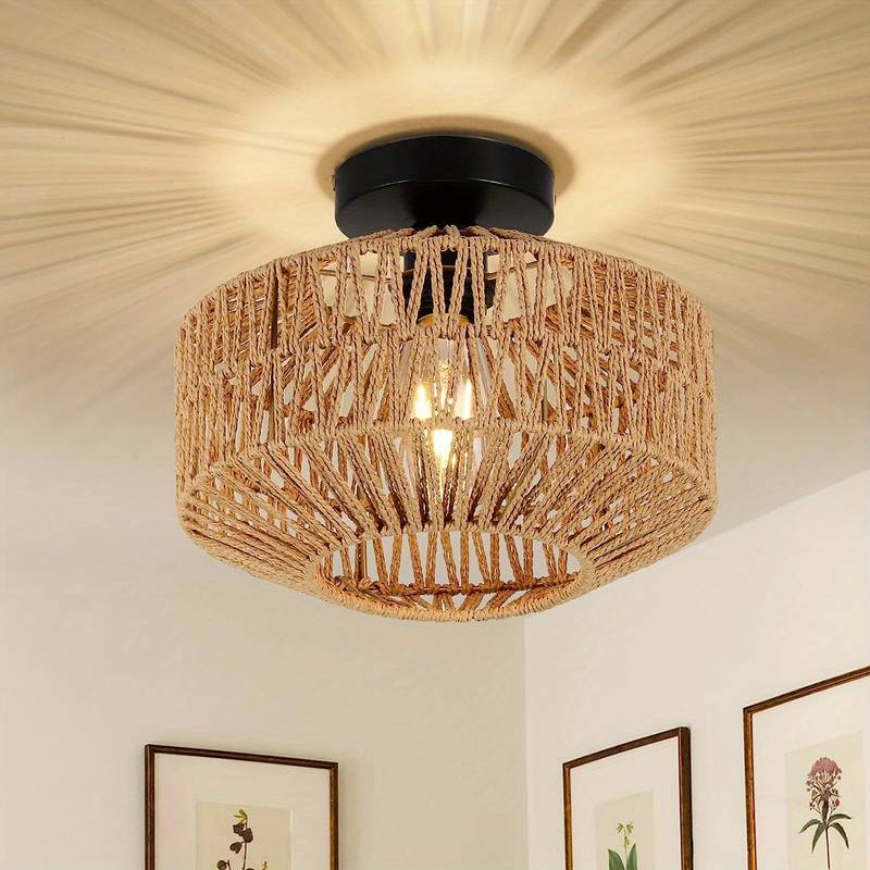 BohoBright – Verspielte Deckenlampe im Boho-Stil